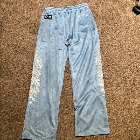 Chrome Hearts Light Blue Mesh Shorts